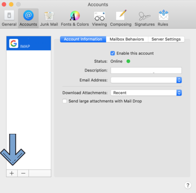 setup mac mail for outlook
